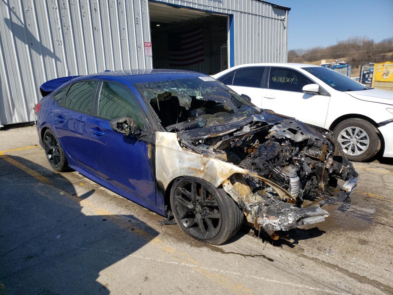 2023 HONDA CIVIC SPORT VIN:2HGFE2F51PH516644