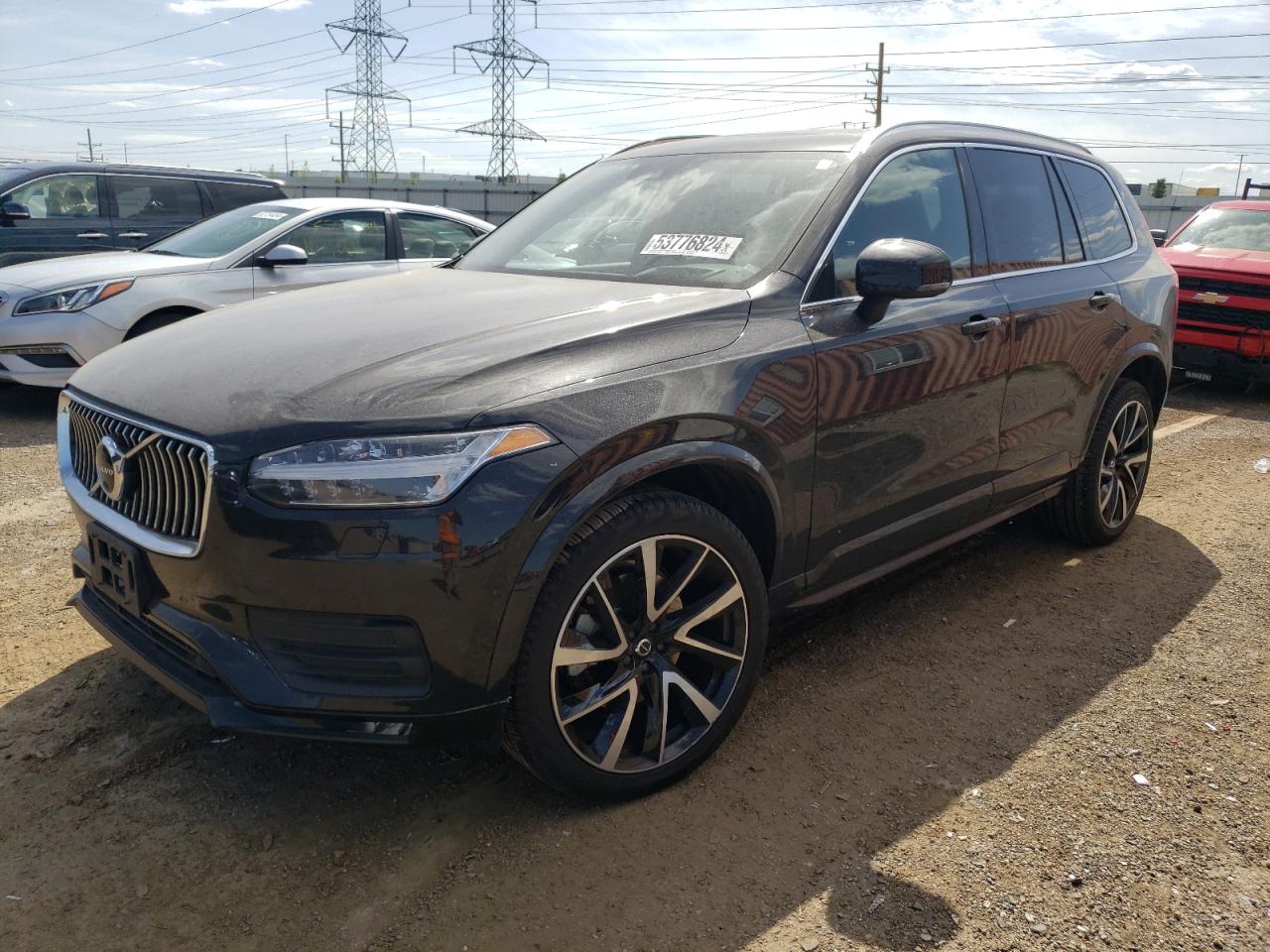 2022 VOLVO XC90 T6 MOMENTUM VIN:YV4A22PK6N1869282