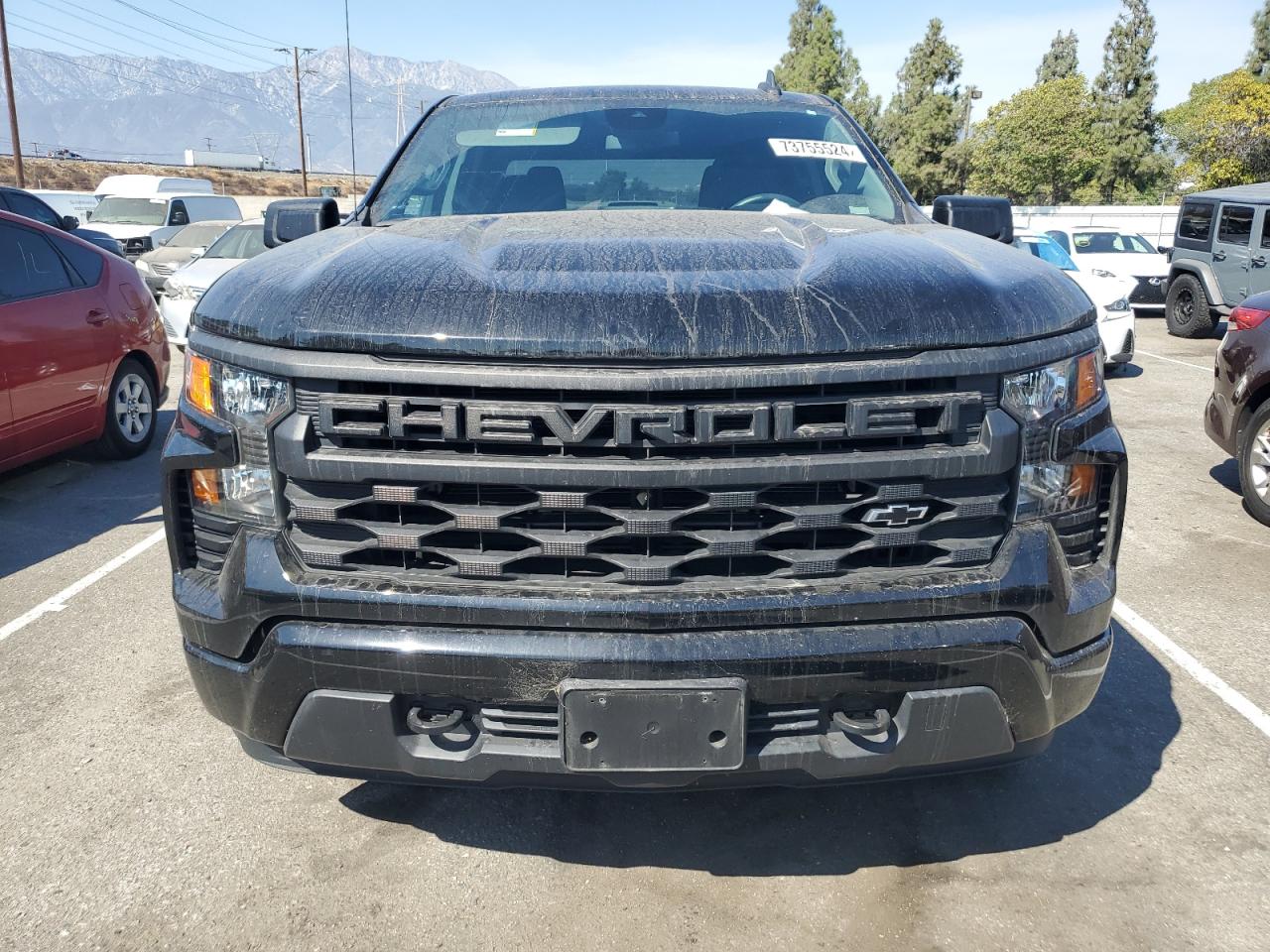 2022 CHEVROLET SILVERADO K1500 CUSTOM VIN:3GCPDBEKXNG529452