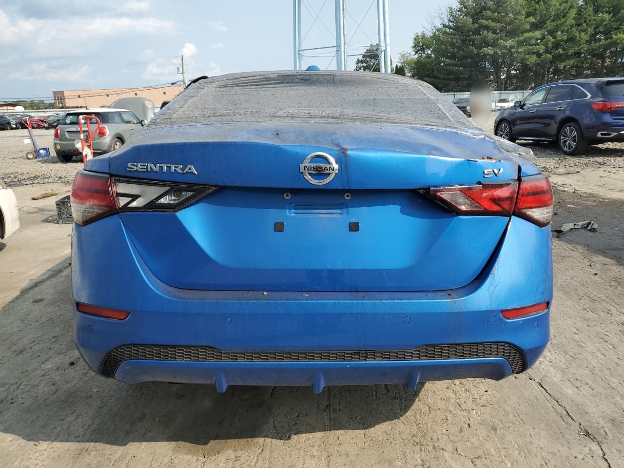 2022 NISSAN SENTRA SV VIN:3N1AB8CV0NY244512