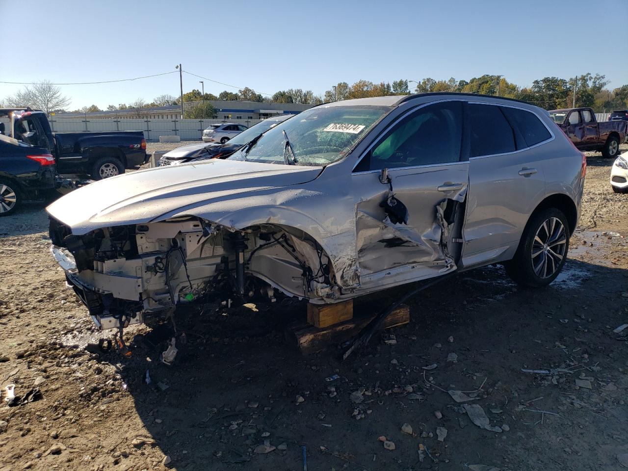 2022 VOLVO XC60 B5 MOMENTUM VIN:YV4L12RK6N1051348