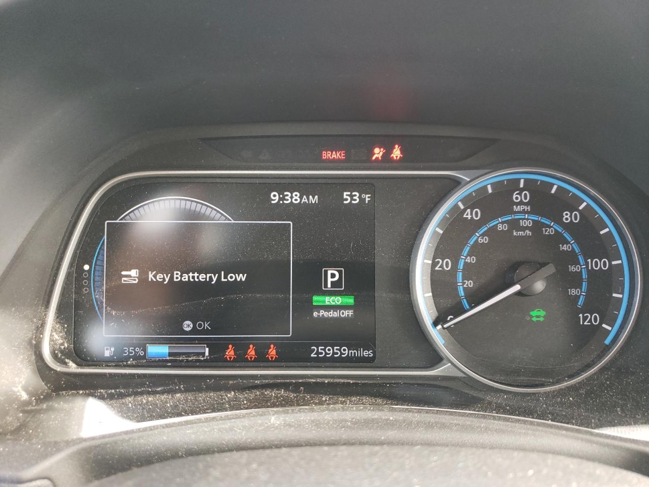 2022 NISSAN LEAF S PLUS VIN:1N4BZ1BV5NC554692