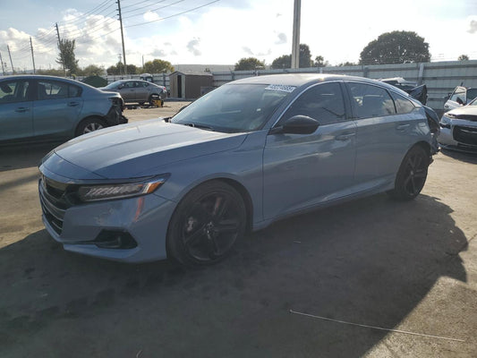 2022 HONDA ACCORD SPORT VIN:1HGCV1F35NA108087