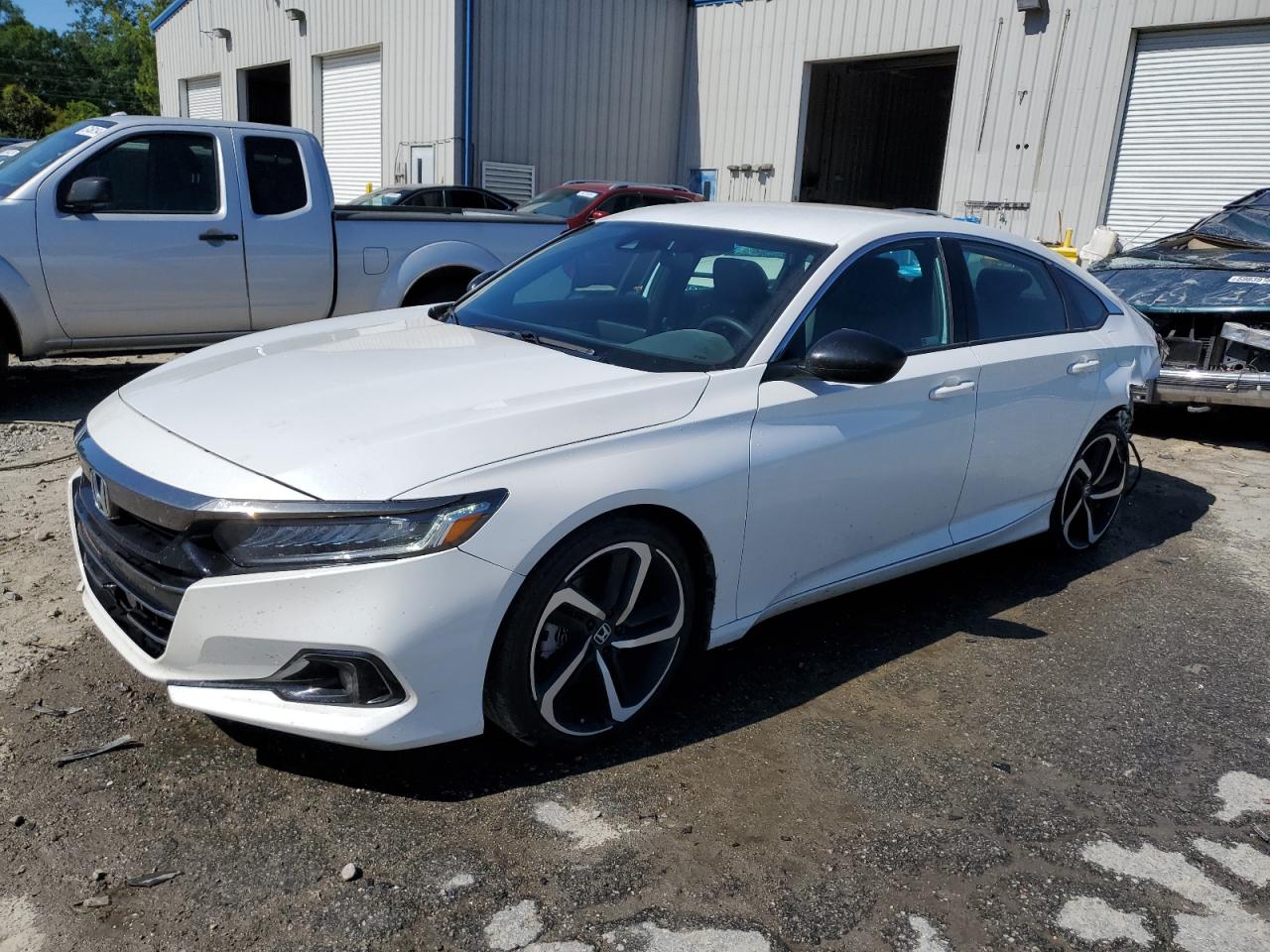 2022 HONDA ACCORD SPORT VIN:1HGCV1F32NA076666