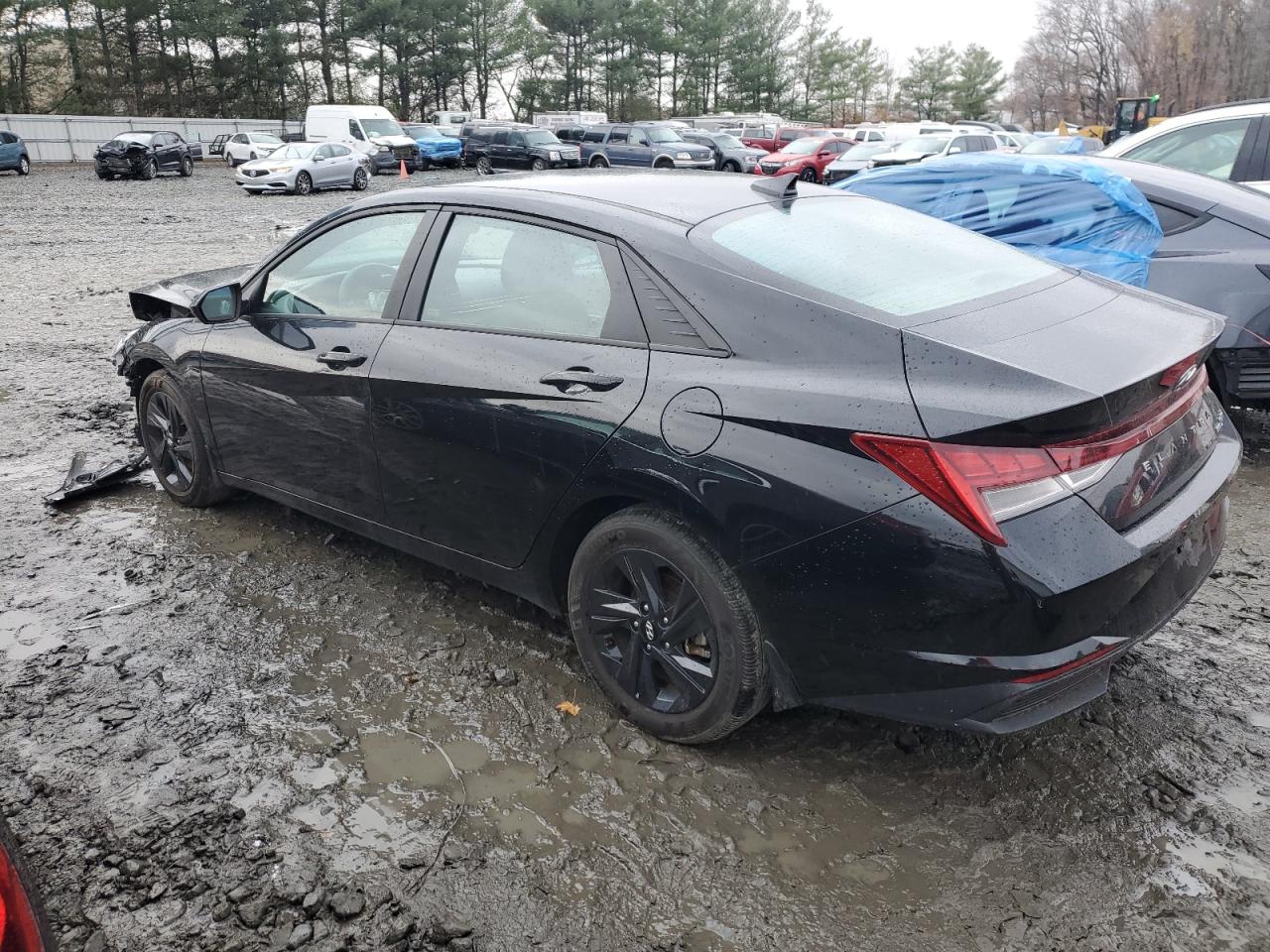 2023 HYUNDAI ELANTRA BLUE VIN:KMHLM4AJ6PU034300