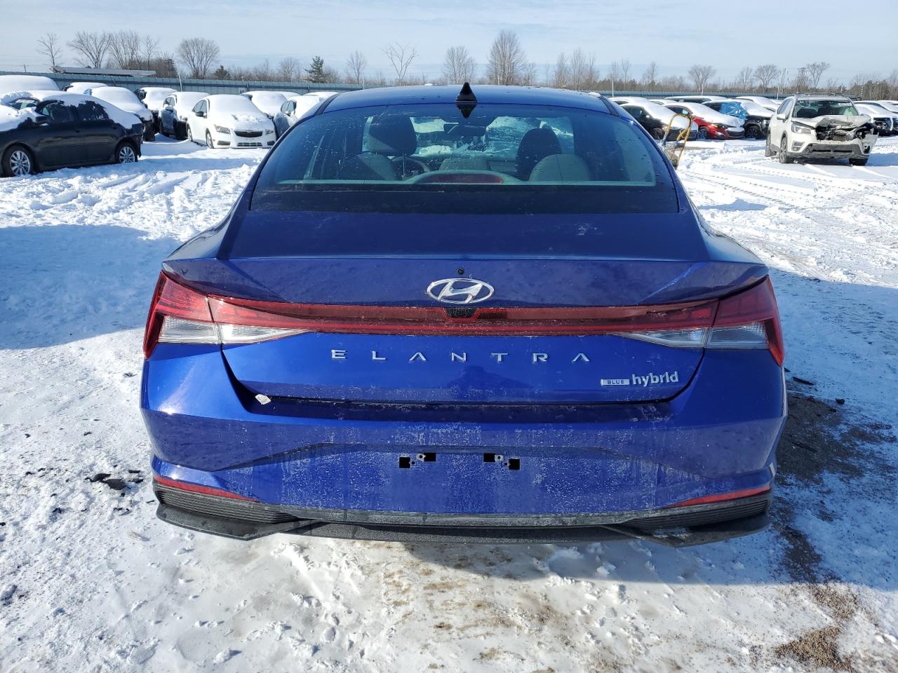 2023 HYUNDAI ELANTRA BLUE VIN:KMHLM4AJ8PU082641