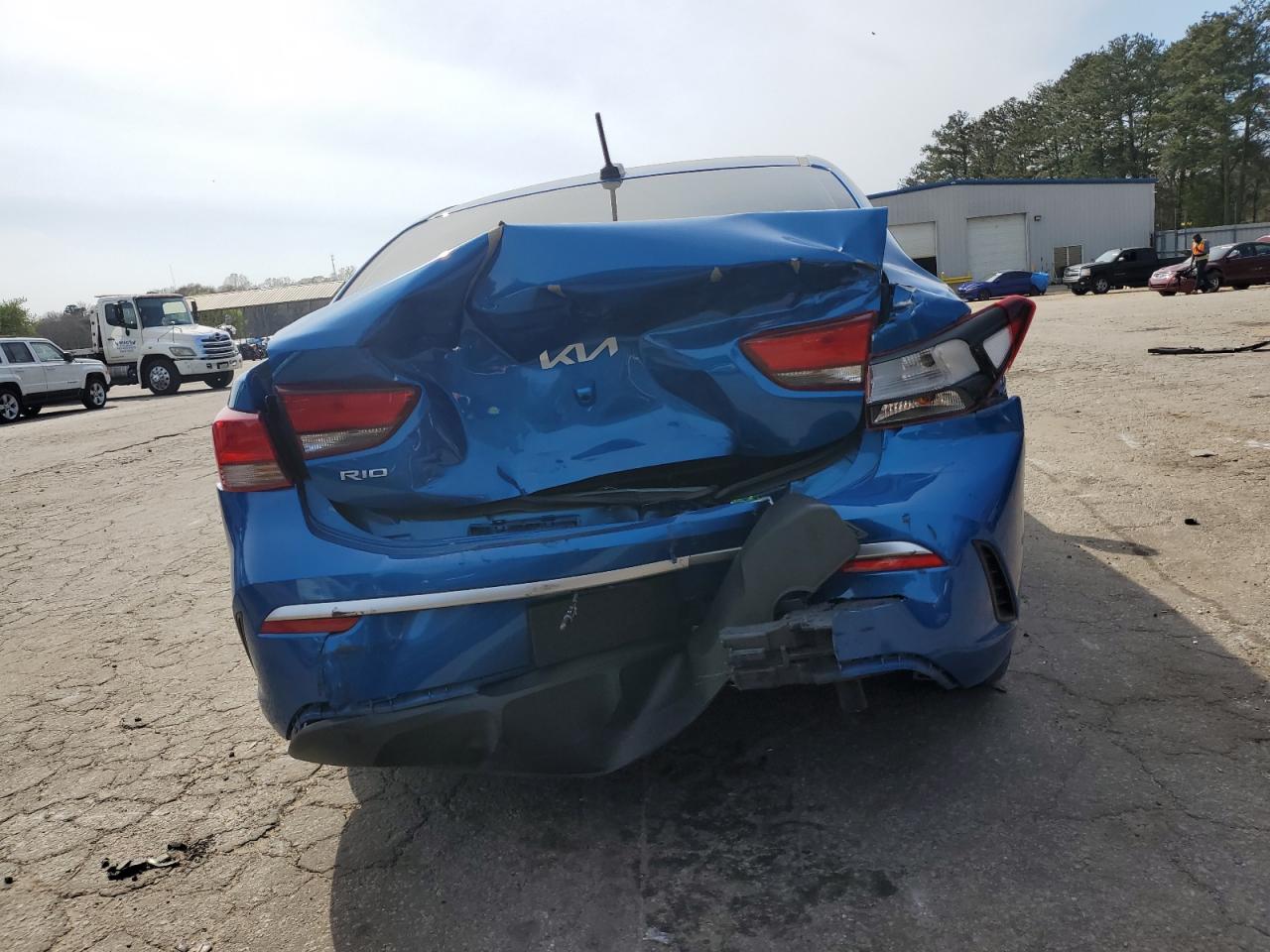 2022 KIA RIO LX VIN:3KPA24AD5NE431620