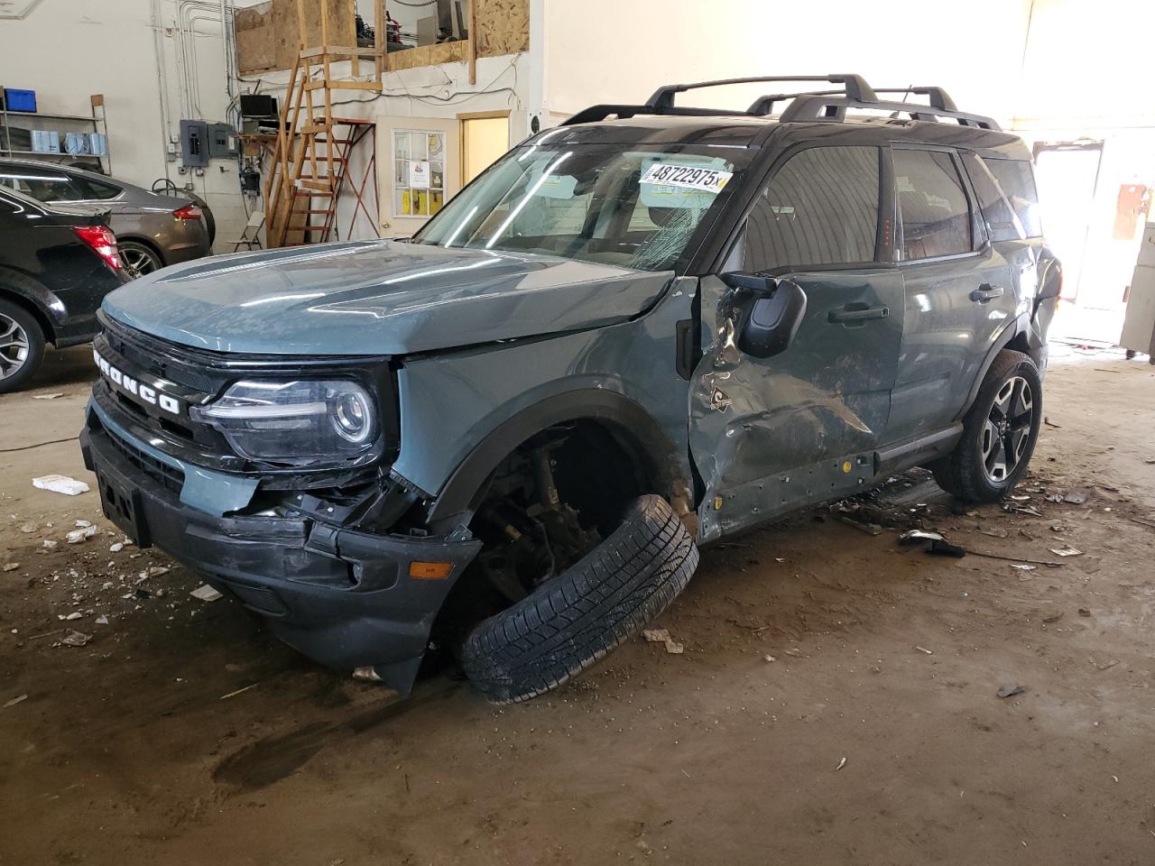 2022 FORD BRONCO SPORT OUTER BANKS VIN:3FMCR9C63NRD98654
