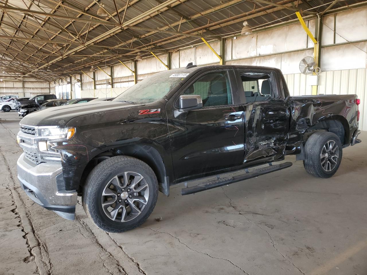 2022 CHEVROLET SILVERADO LTD K1500 LT VIN:3GCUYDEDXNG134207