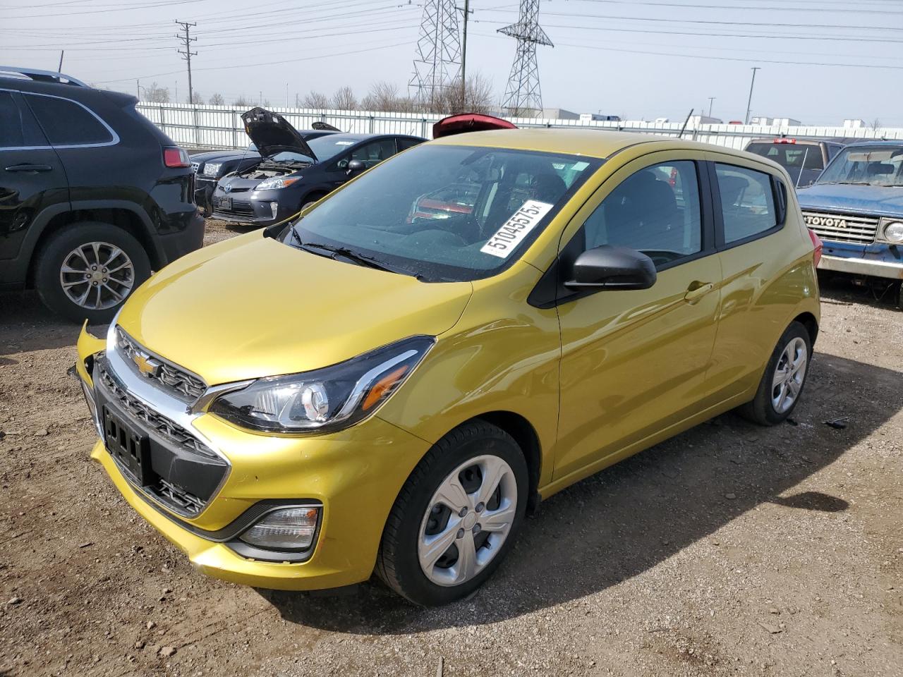 2022 CHEVROLET SPARK LS VIN:KL8CB6SA9NC027776