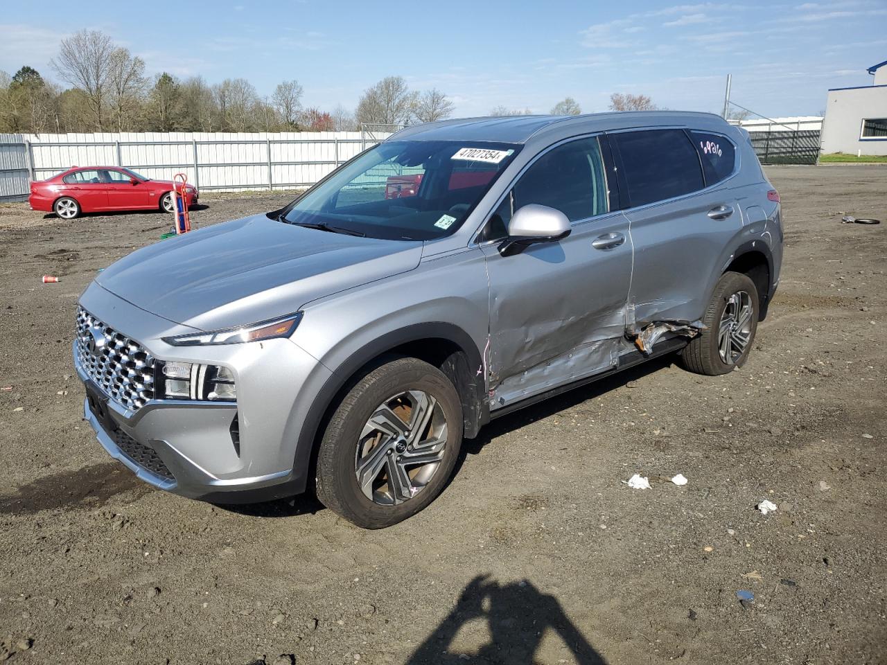 2022 HYUNDAI SANTA FE SEL VIN:5NMS2DAJ7NH437454