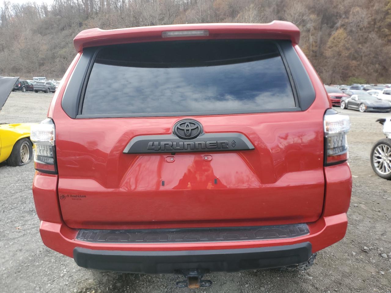 2023 TOYOTA 4RUNNER SE VIN:JTERU5JR1P6113934