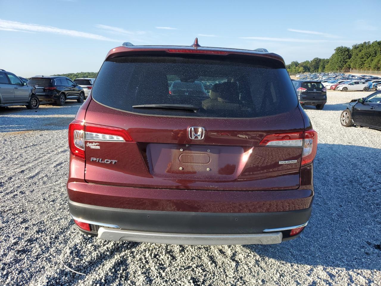 2022 HONDA PILOT TOURING VIN:5FNYF5H63NB013339