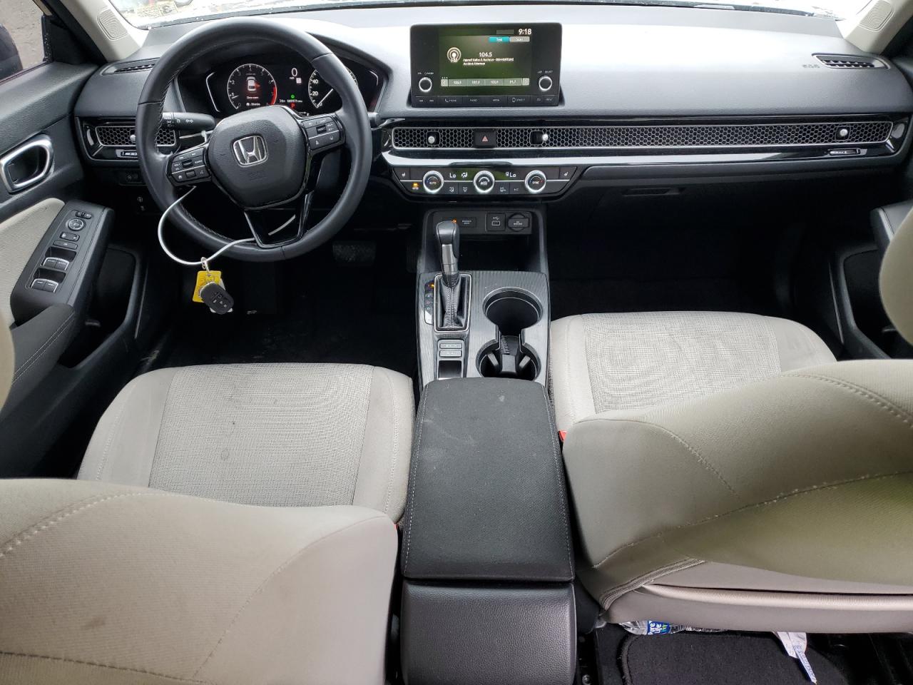2022 HONDA CIVIC EX VIN:2HGFE1F78NH315896