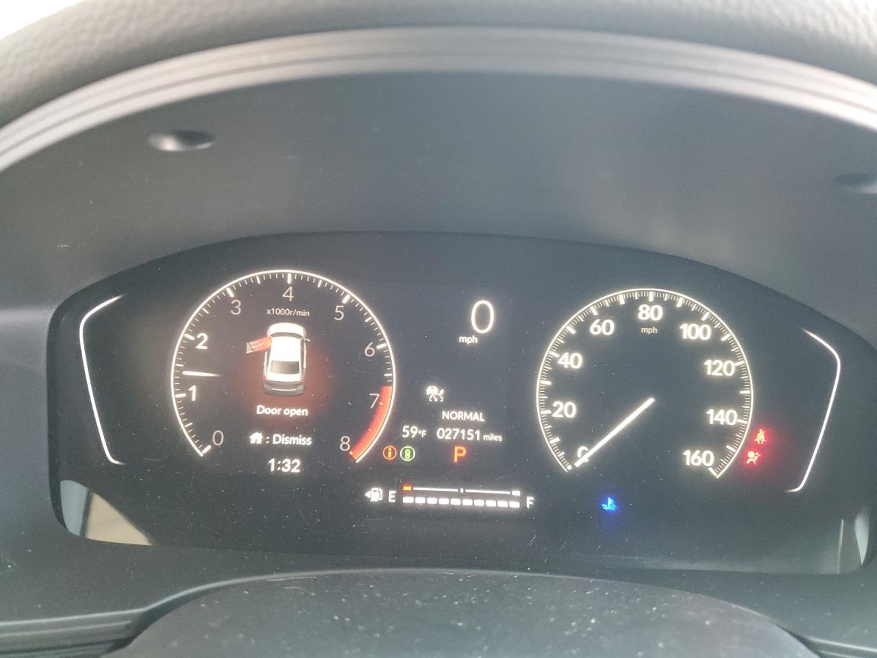 2022 HONDA CIVIC SPORT VIN:2HGFE2F57NH580703