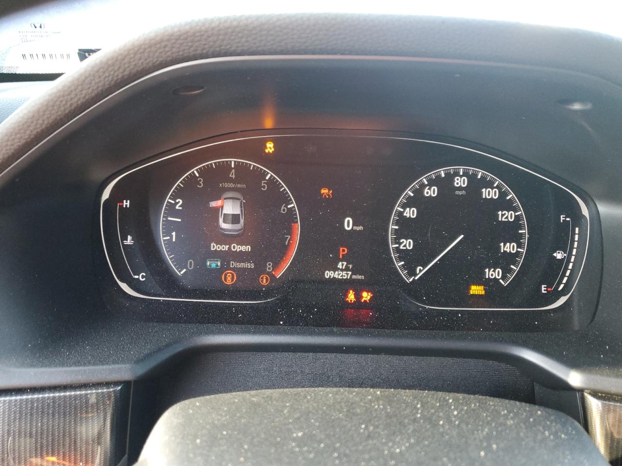 2022 HONDA ACCORD SPORT VIN:1HGCV1F30NA020838