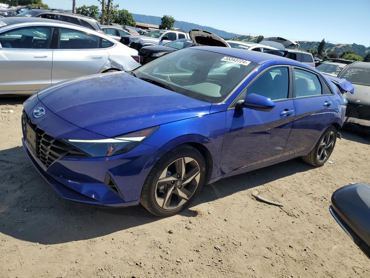 2023 HYUNDAI ELANTRA SEL VIN:KMHLS4AG9PU517967