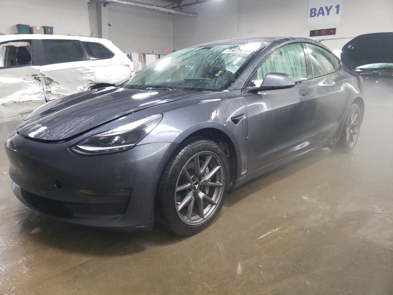 2022 TESLA MODEL 3  VIN:5YJ3E1EA8NF287070
