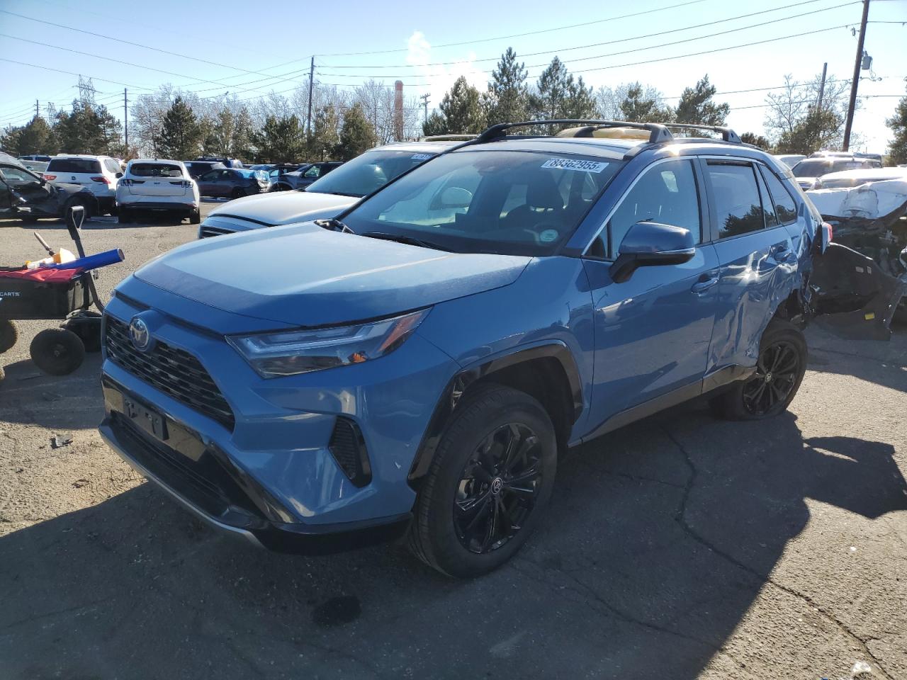 2022 TOYOTA RAV4 SE VIN:4T3T6RFV6NU100125