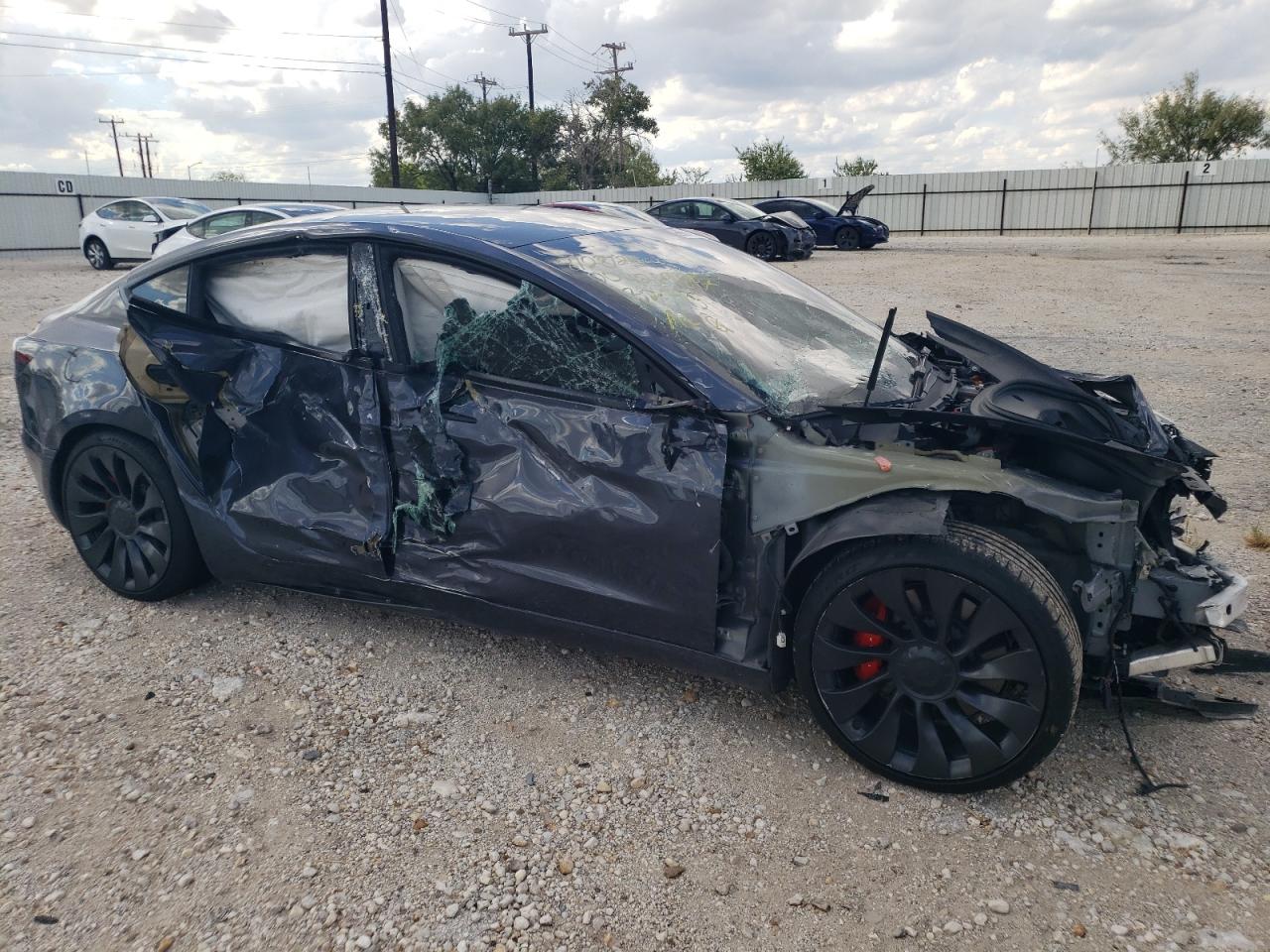 2022 TESLA MODEL 3  VIN:5YJ3E1EC3NF132315