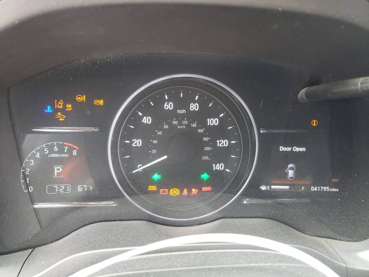2022 HONDA HR-V EX VIN:3CZRU6H52NM751730