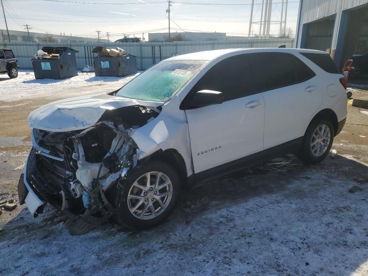 2022 CHEVROLET EQUINOX LS VIN:3GNAXHEV2NS155983