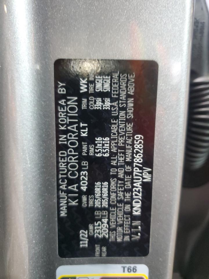 2023 KIA SOUL LX VIN:KNDJ23AU7P7862859
