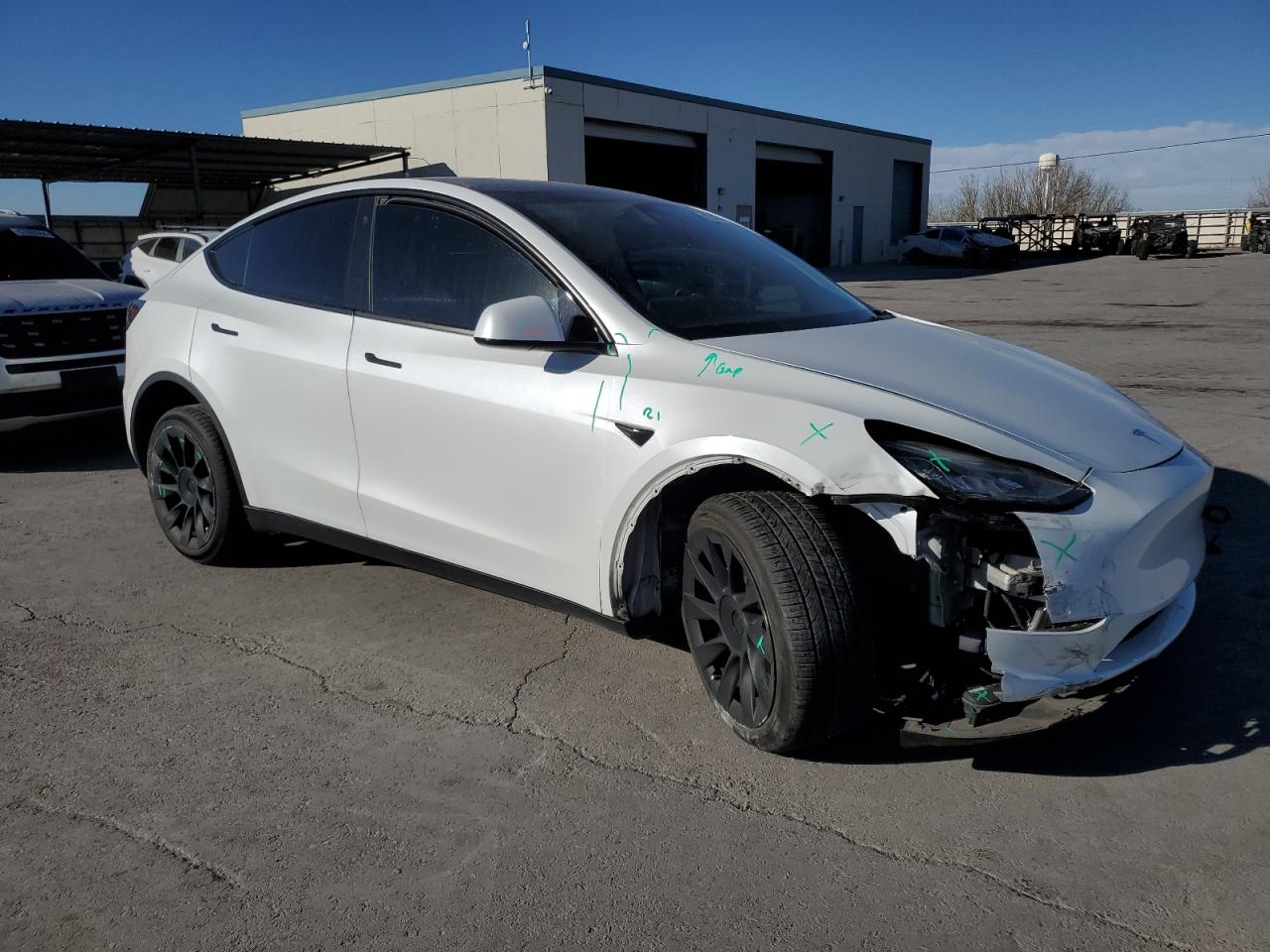 2022 TESLA MODEL Y  VIN:7SAYGDEE0NF480773
