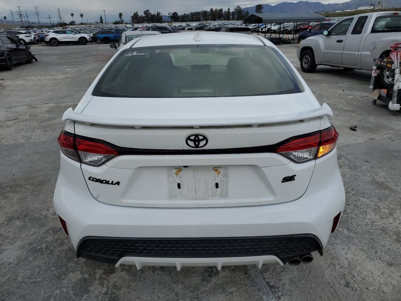 2022 TOYOTA COROLLA SE VIN:JTDS4MCE2N3501442