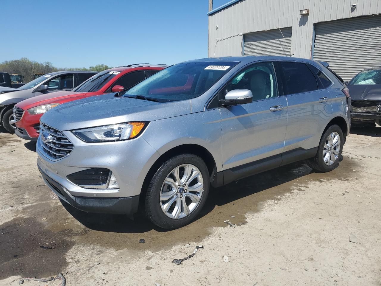 2022 FORD EDGE TITANIUM VIN:2FMPK4K98NBA42199