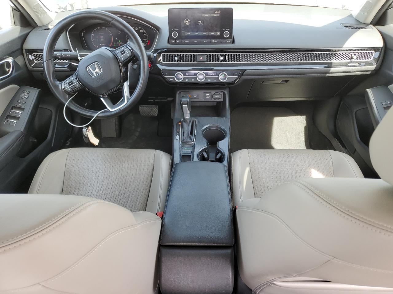 2022 HONDA CIVIC EXL VIN:19XFL1H78NE008600