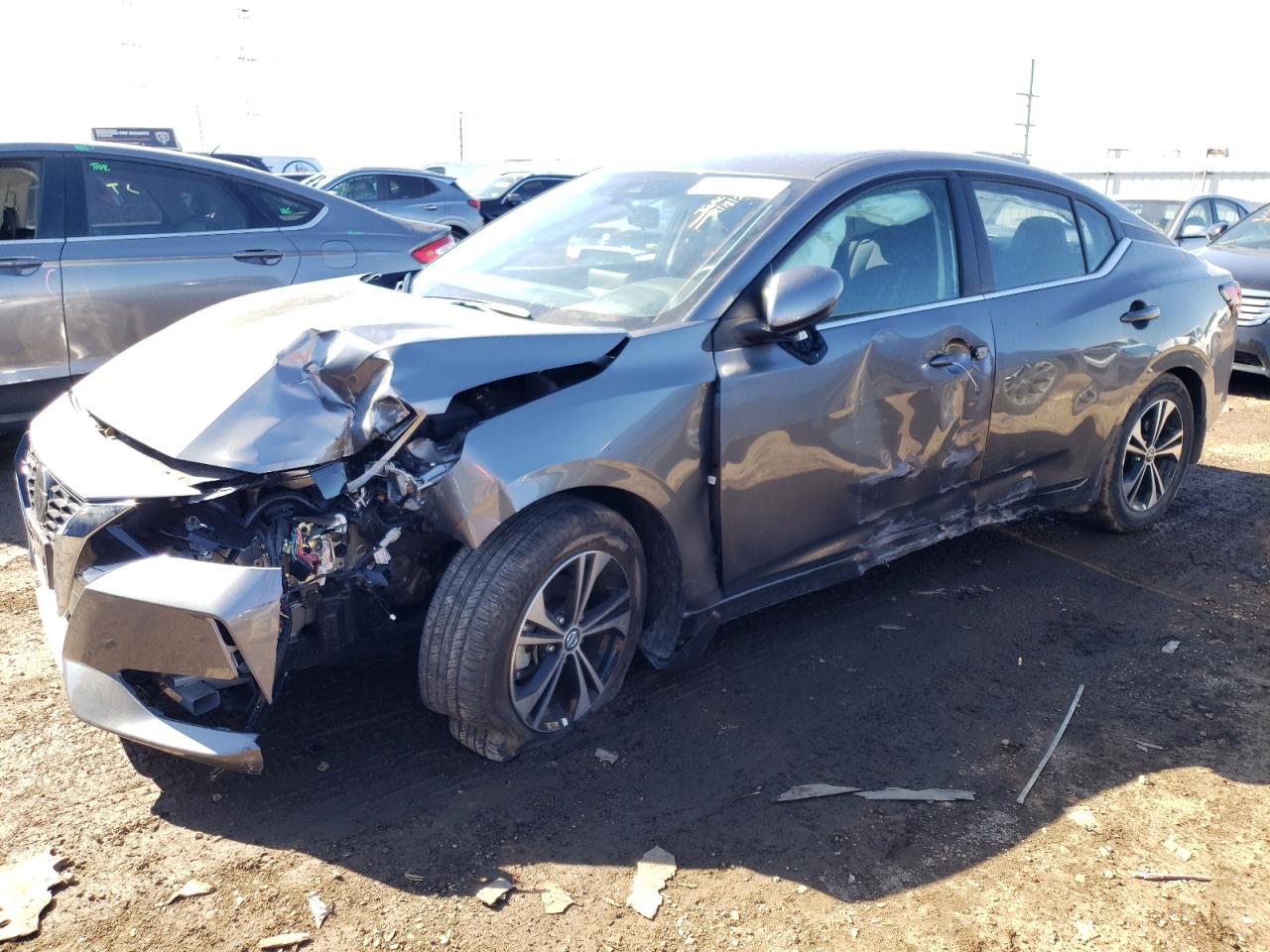 2023 NISSAN SENTRA SV VIN:3N1AB8CVXPY321471