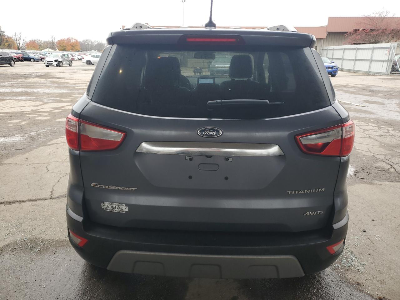 2022 FORD ECOSPORT TITANIUM VIN:MAJ6S3KL7NC467487