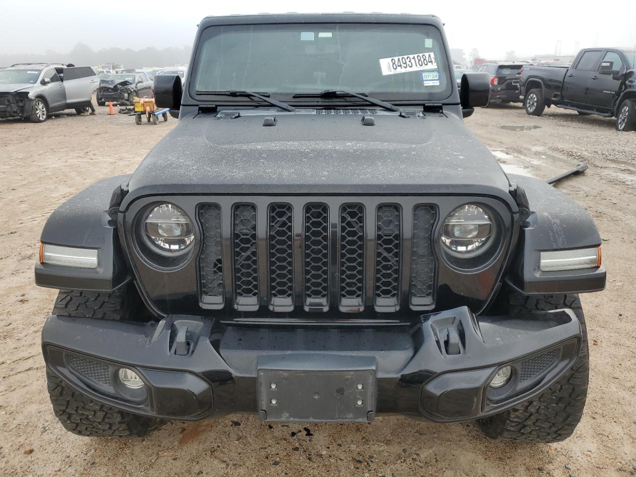 2022 JEEP GLADIATOR OVERLAND VIN:1C6HJTFG2NL129862