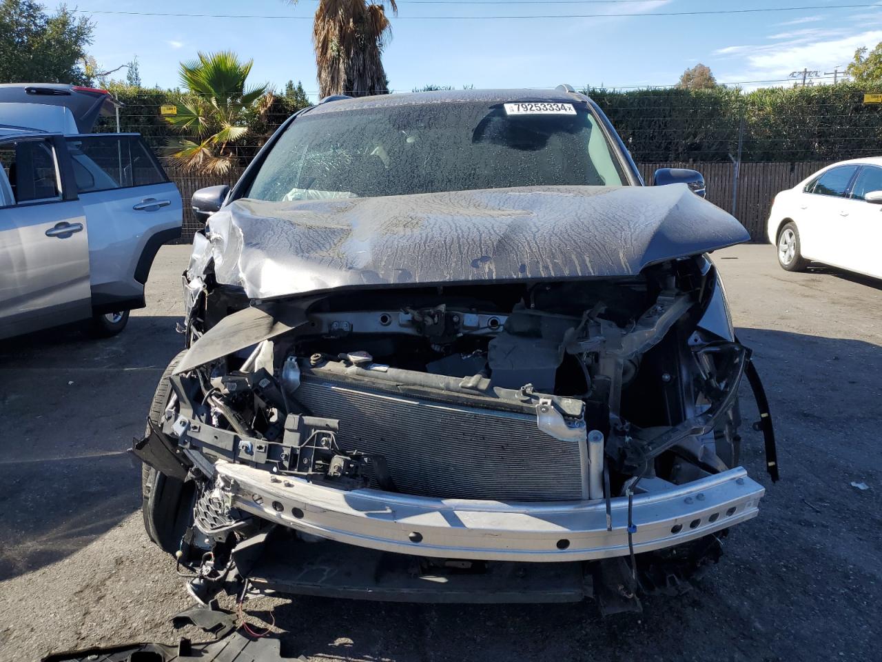 2022 HONDA PILOT TOURING VIN:5FNYF5H63NB029735