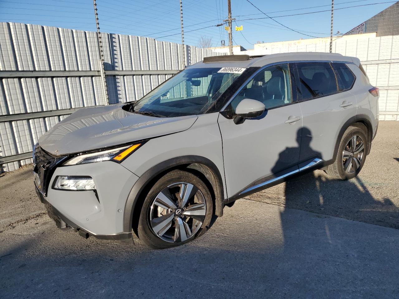 2022 NISSAN ROGUE SL VIN:5N1BT3CA3NC705494