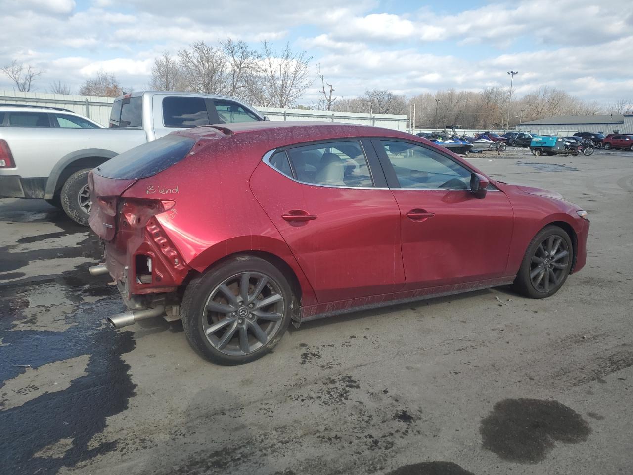 2022 MAZDA 3 PREFERRED VIN:JM1BPALL6N1500147