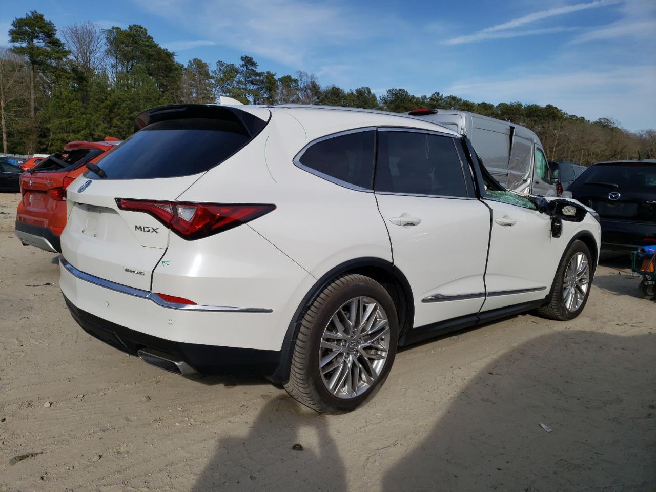 2022 ACURA MDX ADVANCE VIN:5J8YE1H87NL047070