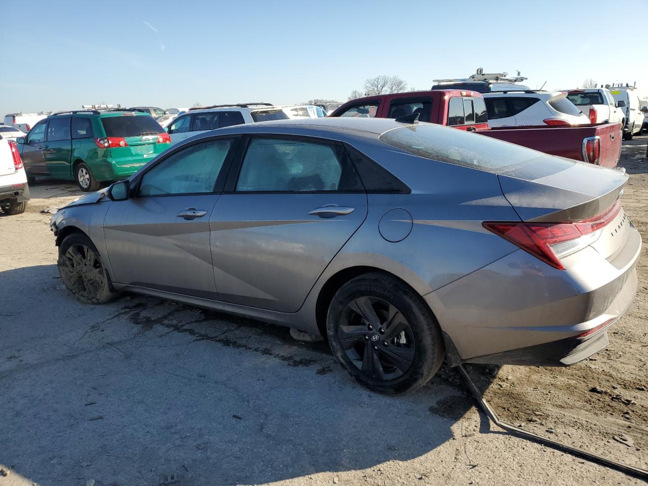 2023 HYUNDAI ELANTRA BLUE VIN:KMHLM4AJ3PU069182