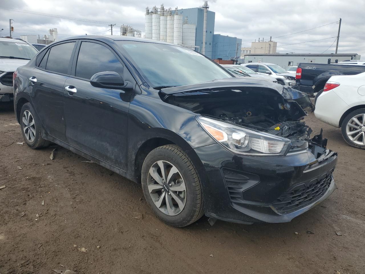 2022 KIA RIO LX VIN:3KPA24AD8NE490628