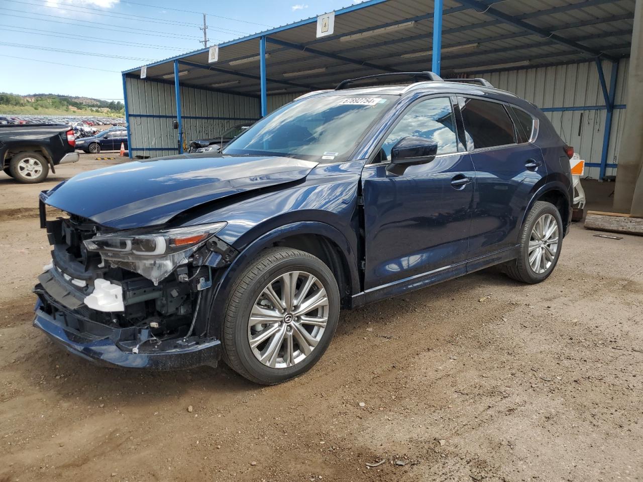 2022 MAZDA CX-5 SIGNATURE VIN:JM3KFBXY5N0647829