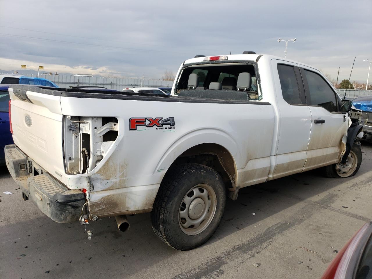 2022 FORD F150 SUPER CAB VIN:1FTEX1EP4NKF06388