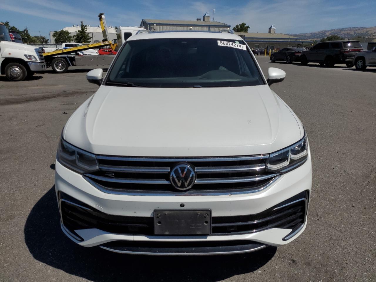 2022 VOLKSWAGEN TIGUAN SEL R-LINE VIN:3VV4B7AX7NM045989