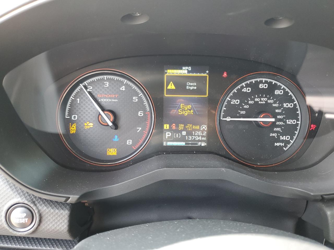 2023 SUBARU FORESTER SPORT VIN:JF2SKAJC8PH473837