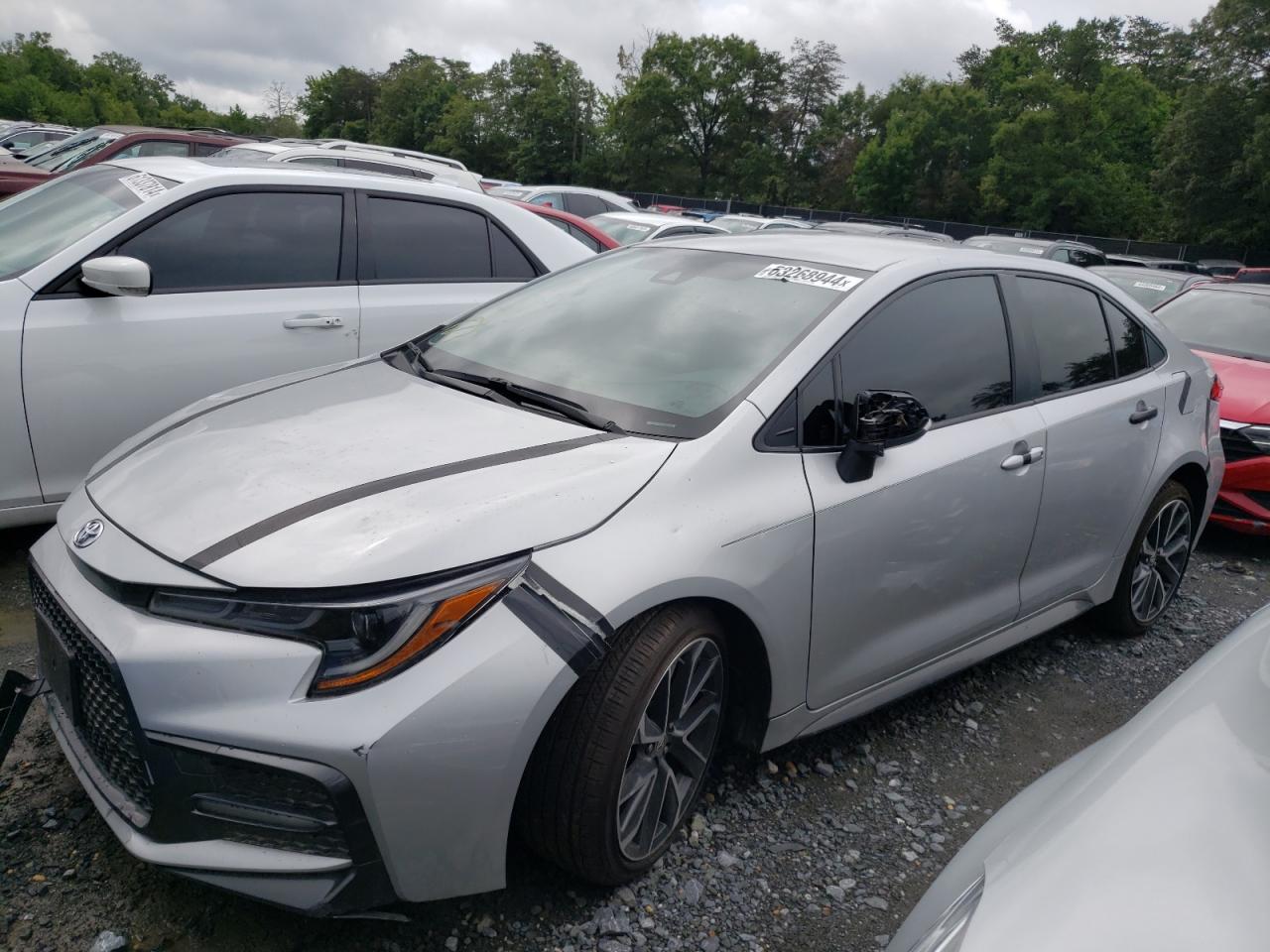 2022 TOYOTA COROLLA SE VIN:JTDS4MCE4N3511017