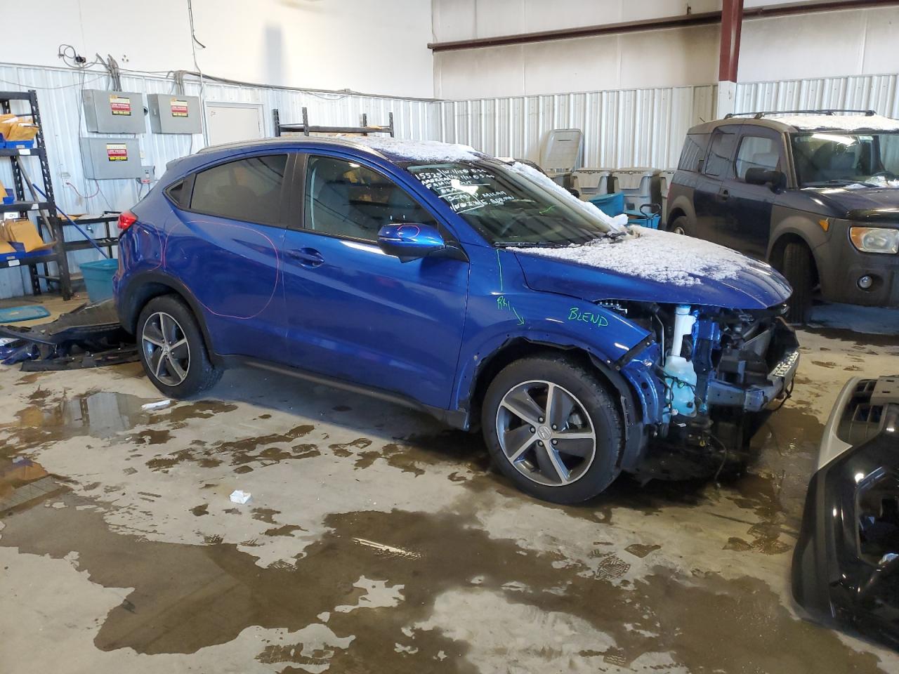 2022 HONDA HR-V EX VIN:3CZRU6H55NM736140