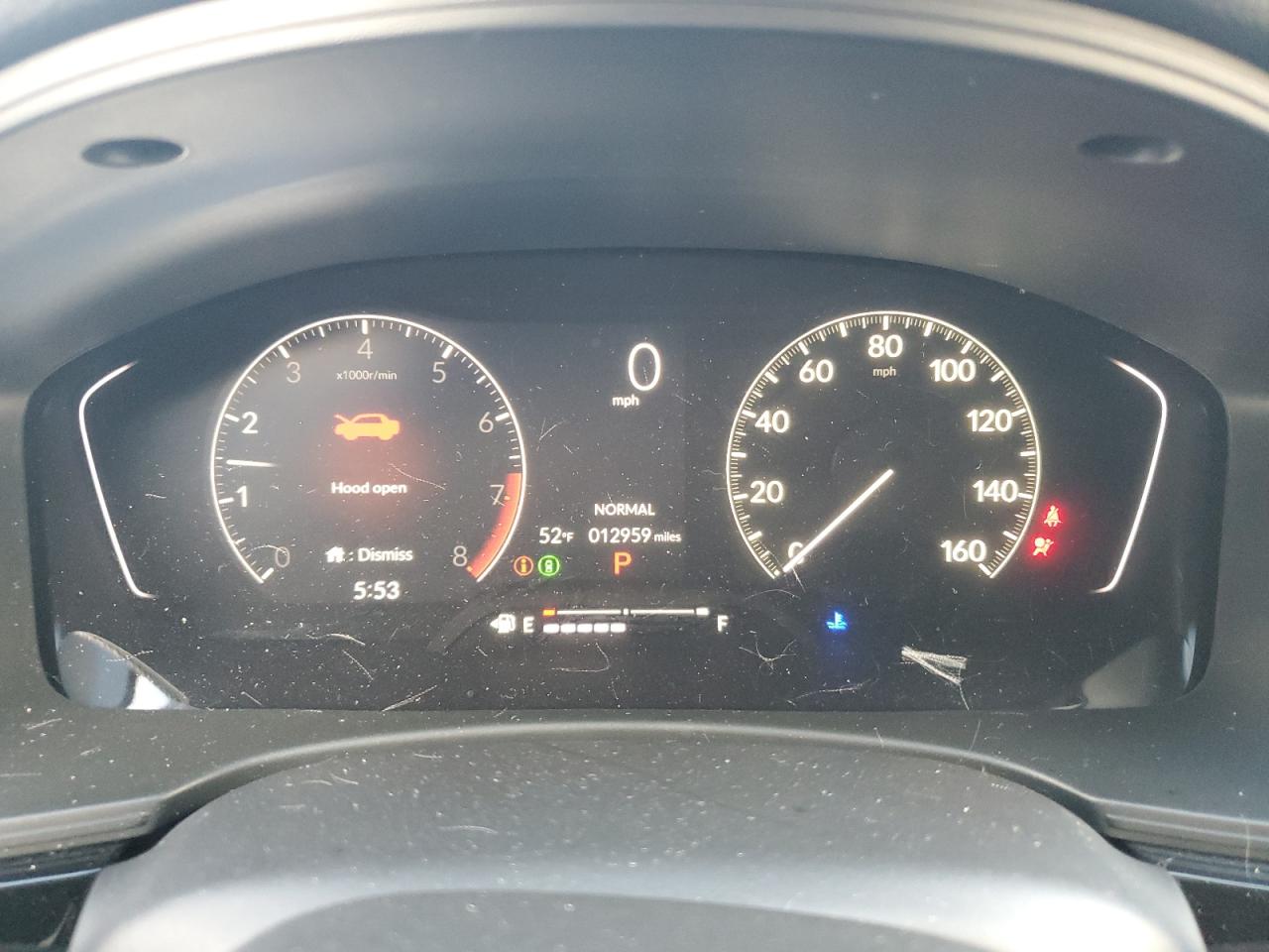 2024 HONDA CIVIC SPORT VIN:2HGFE2F52RH539871