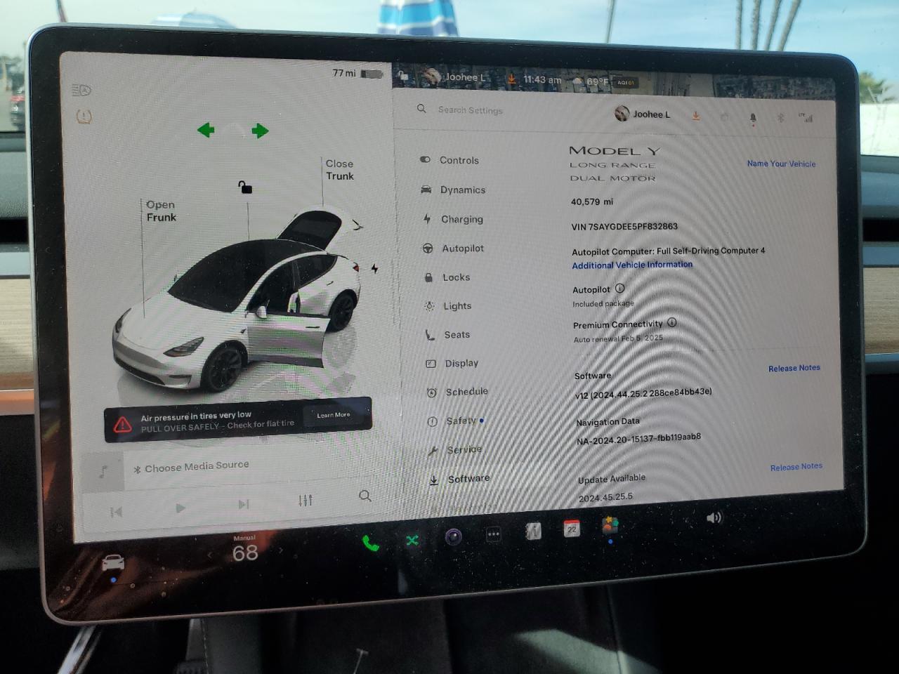 2023 TESLA MODEL Y  VIN:SCA664S50FUX53044
