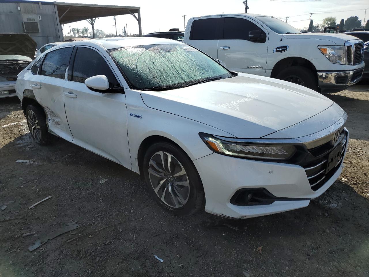 2022 HONDA ACCORD HYBRID EXL VIN:1HGCV3F53NA004923