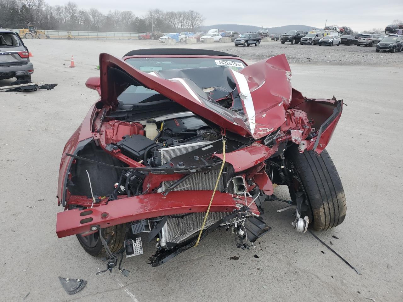 2022 CHEVROLET CAMARO SS VIN:1G1FH3D71N0111975